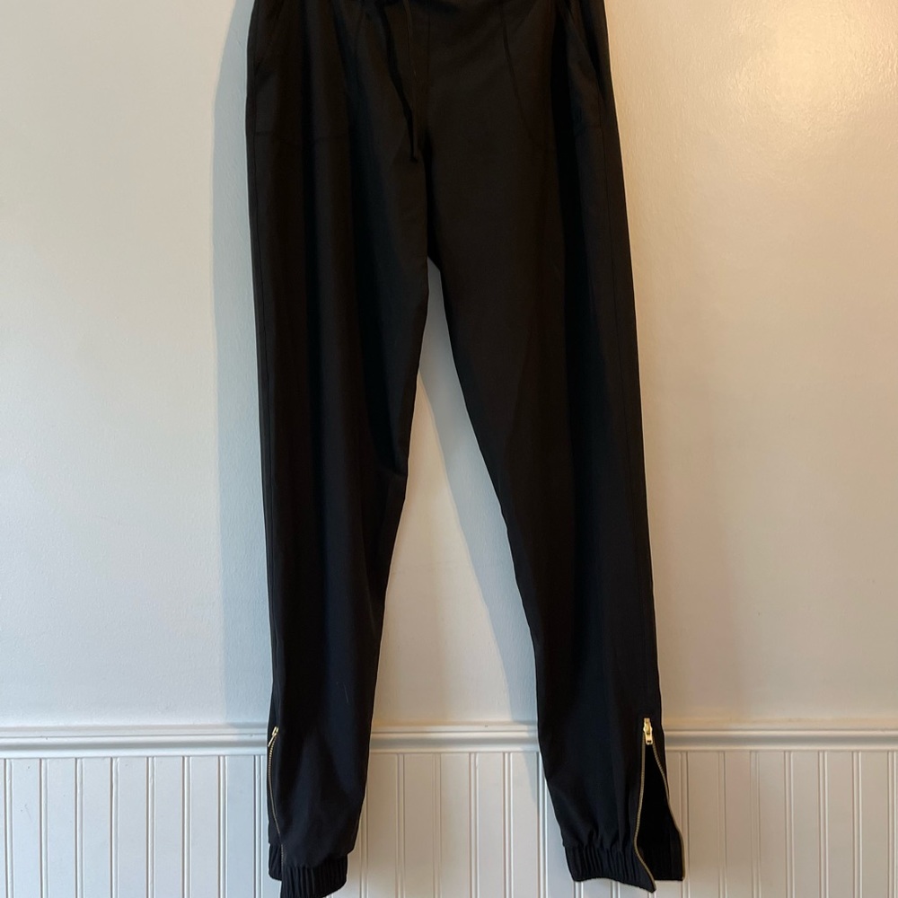 Albion Jetsetter Black Joggers - Size Small, Tall